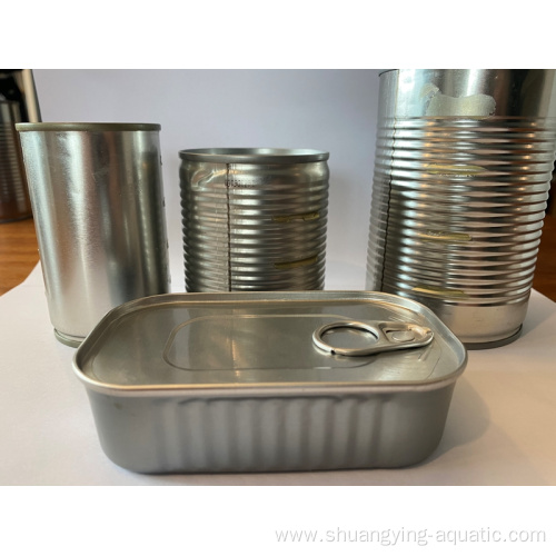 Wholesale Oval Canned Sardines In Vegetable Oil 125g